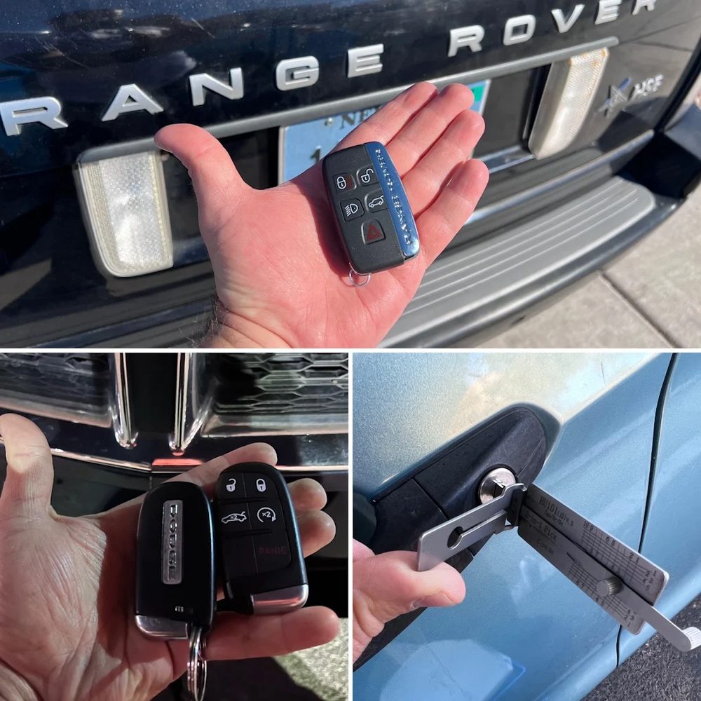 Range Rover key fob replacement and programming