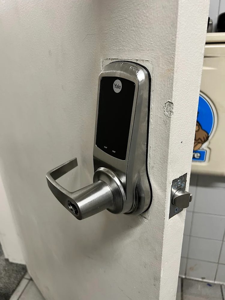 Yale commercial smart lock installed by S.E.L Locksmith